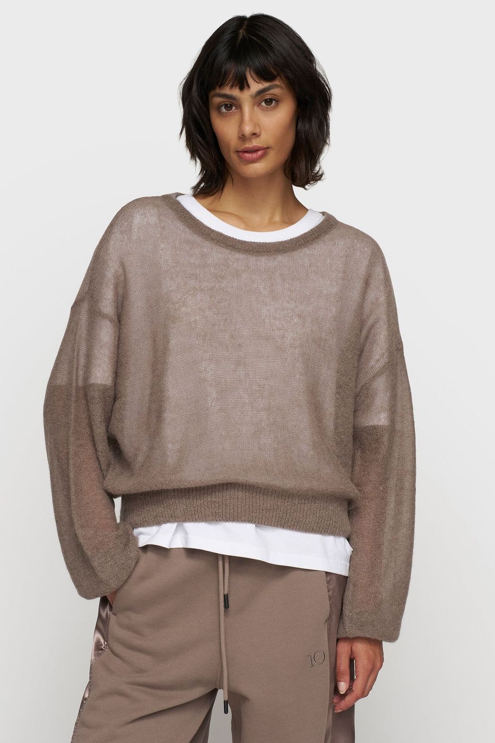 10 DAYS THIN KNIT PULLOVER