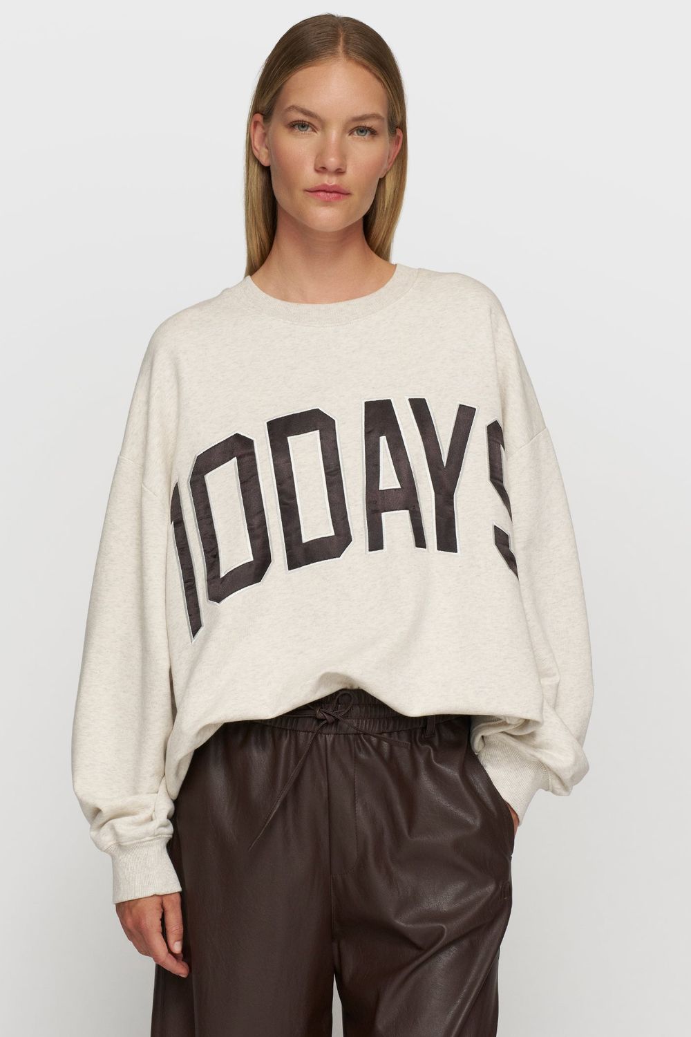 10 DAYS BASEBALL SWEATER