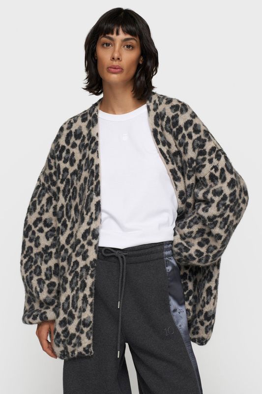 10 DAYS CARDIGAN LEOPARD