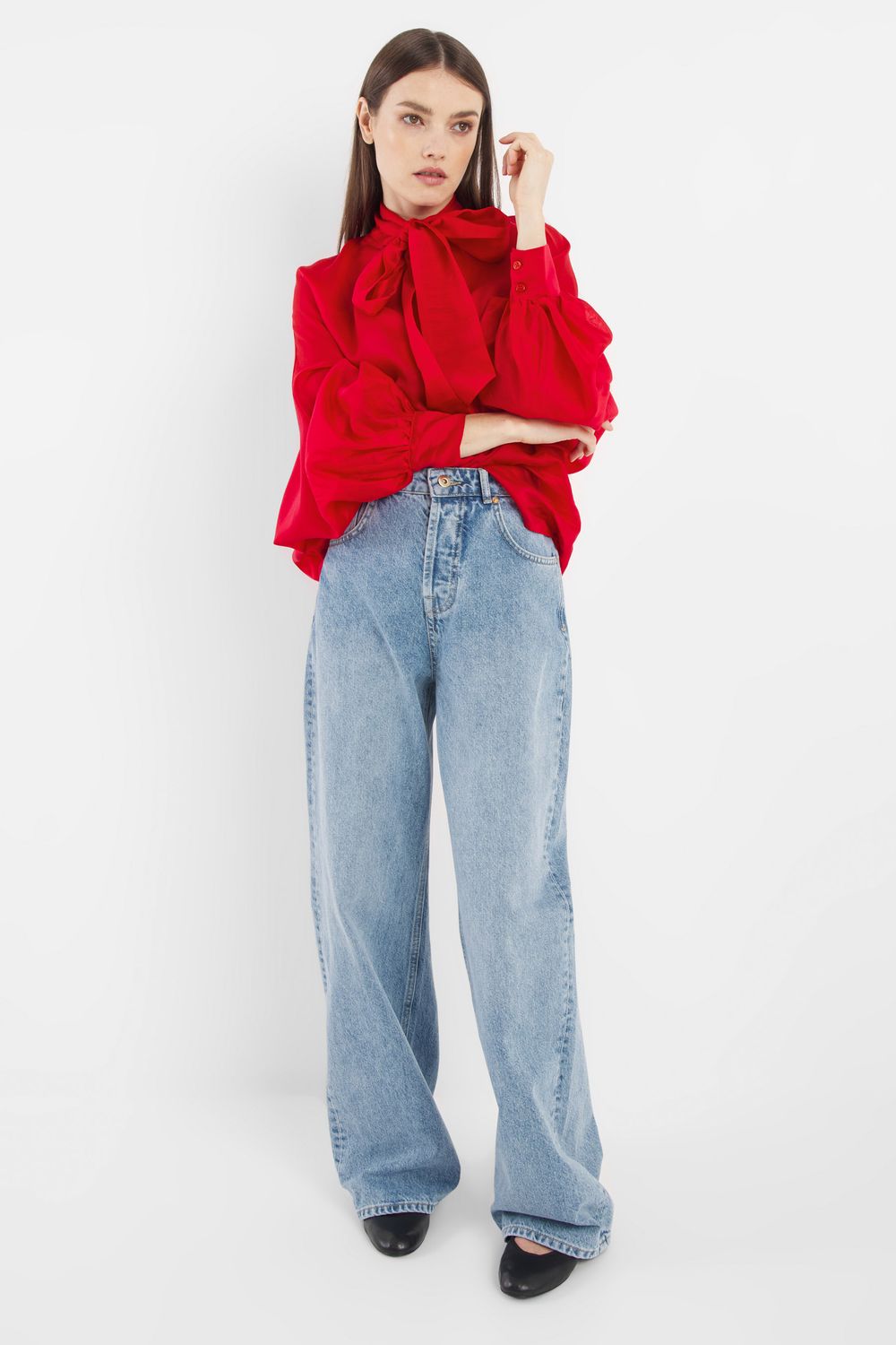 SOSUE BLUSE ANTONIA BOW