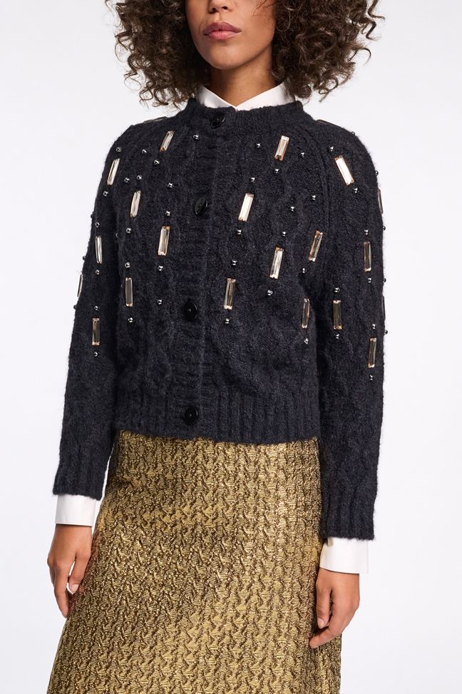 DOROTHEE SCHUMACHER CARDIGAN COZY DIAMONDS