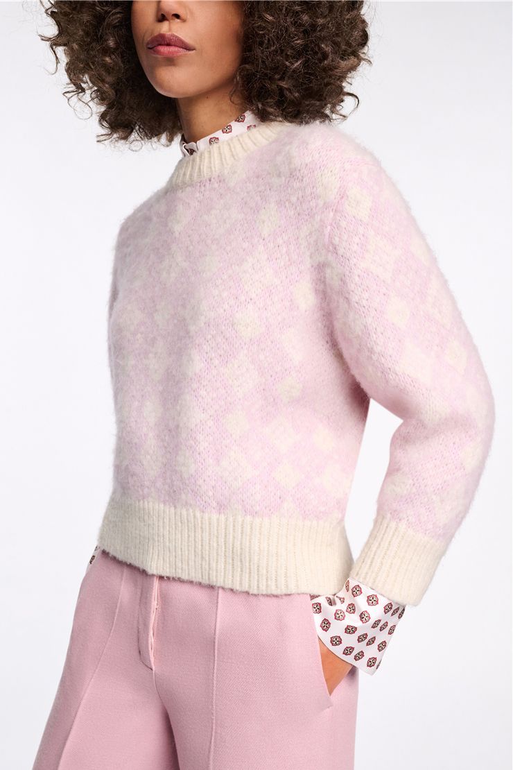 DOROTHEE SCHUMACHER PULLOVER SOFT GRAPHICS