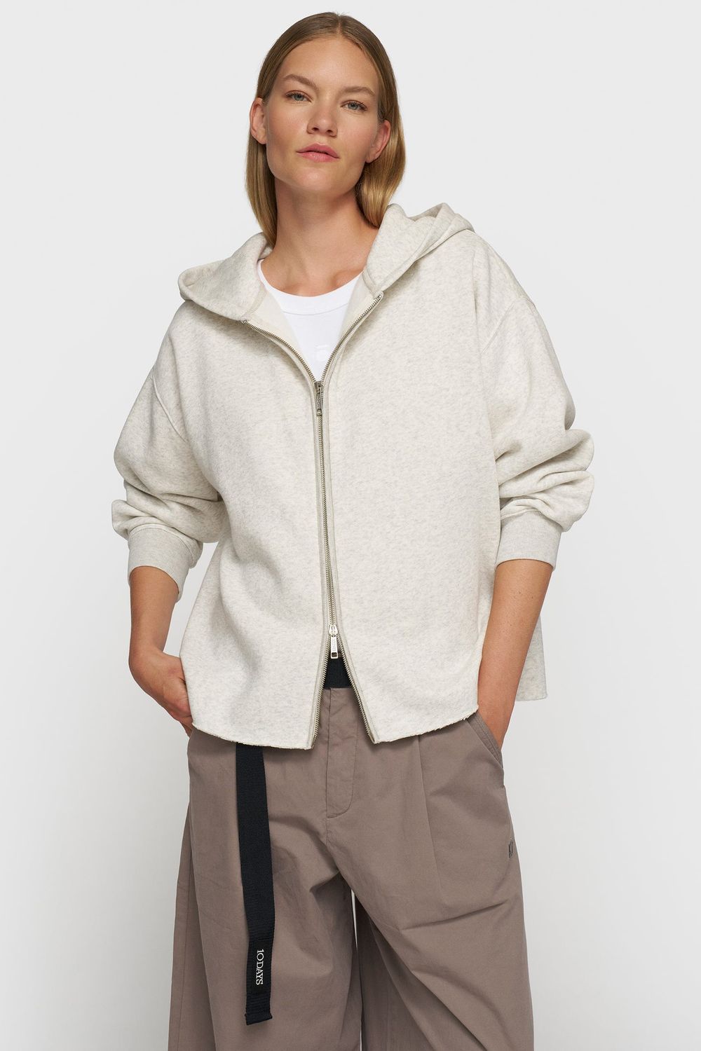 10 DAYS STATEMENT HOODIE-JACKE