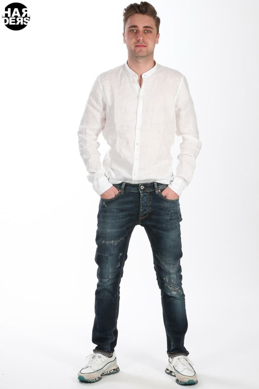 Taylor Tweed Jeans Phantom