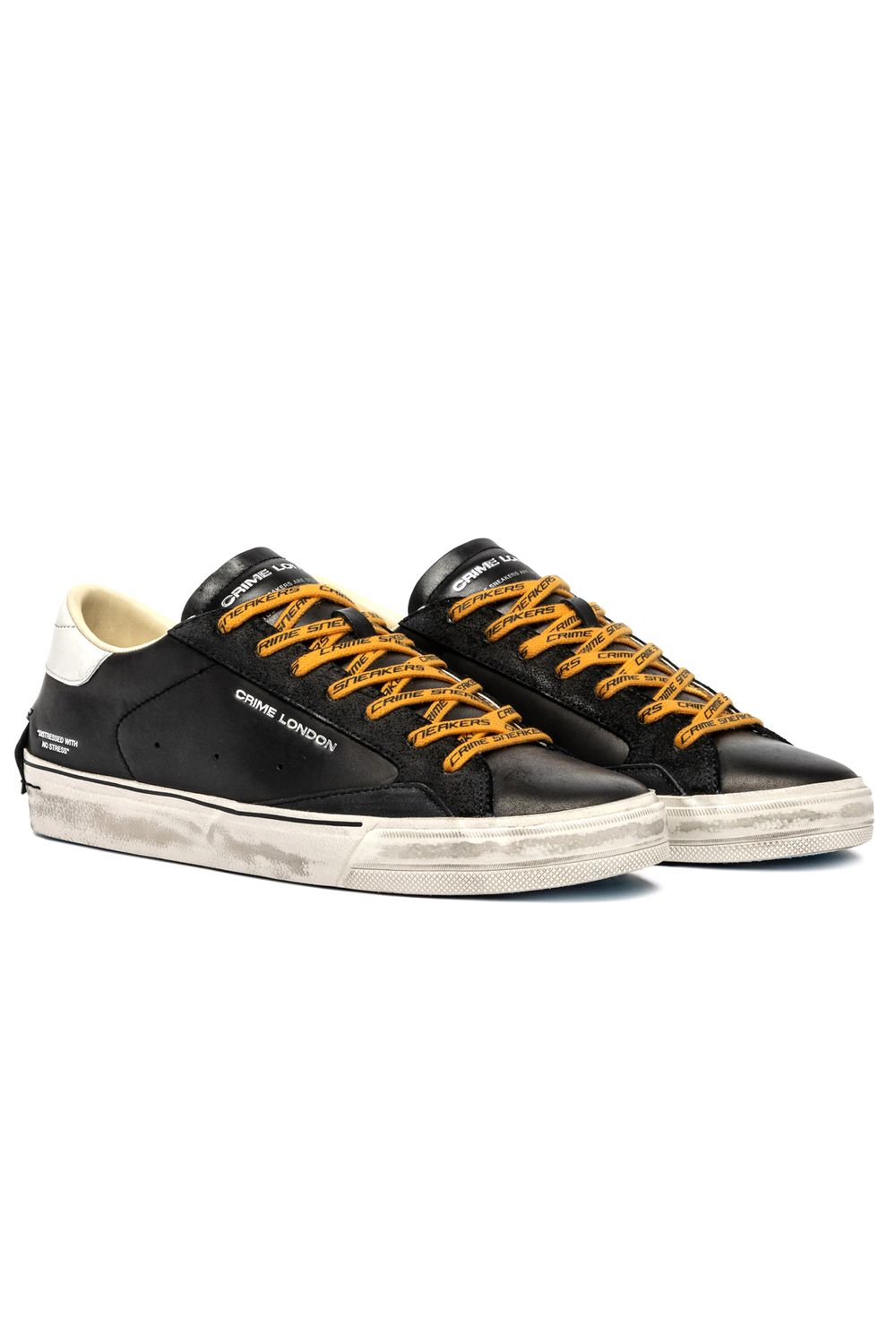 CRIME LONDON SNEAKER DISTRESSED