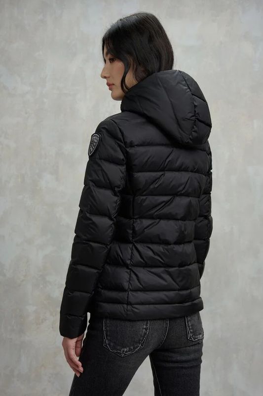 BLAUER DAUNENJACKE CHARME