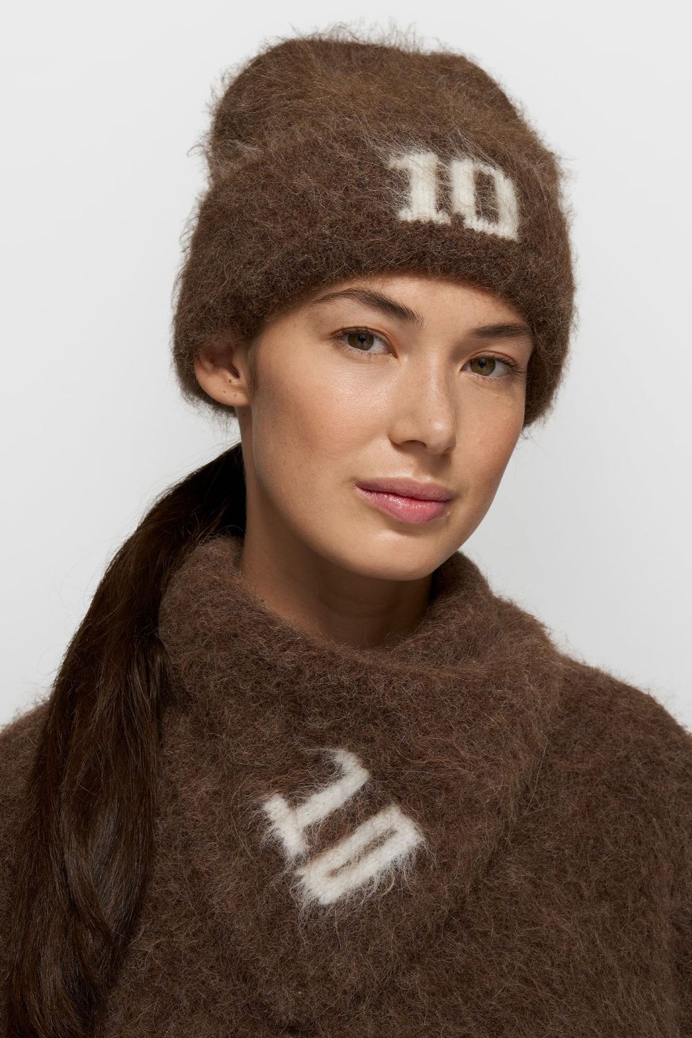 10 DAYS HAIRY KNIT BEANIE