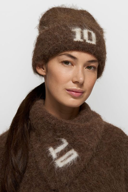 10 DAYS HAIRY KNIT BEANIE