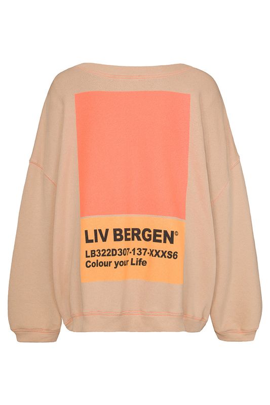 LIV BERGEN SWEATER SKY SQUARE