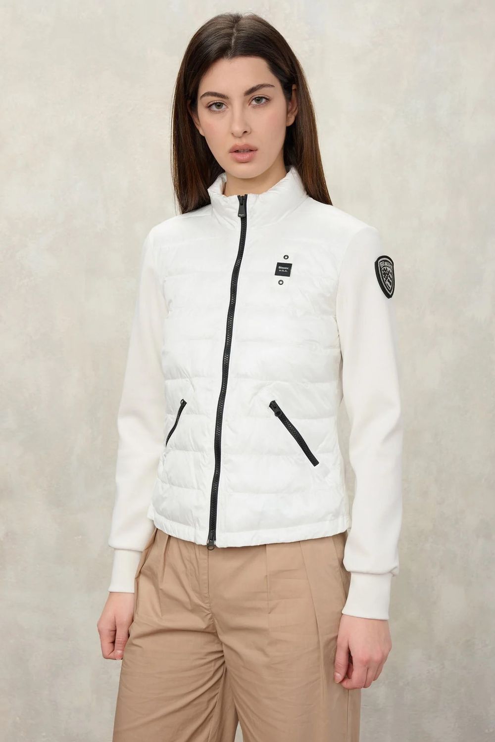 BLAUER BLOUSONJACKE HASKEL