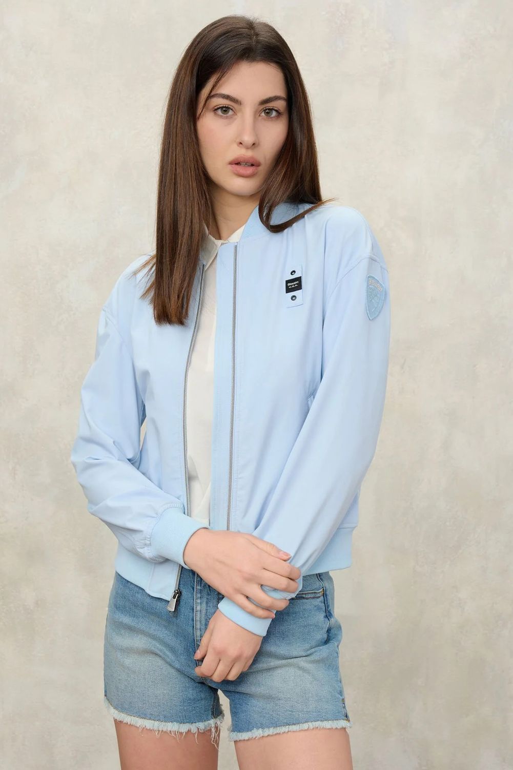 BLAUER BOMBERJACKE DEVINE