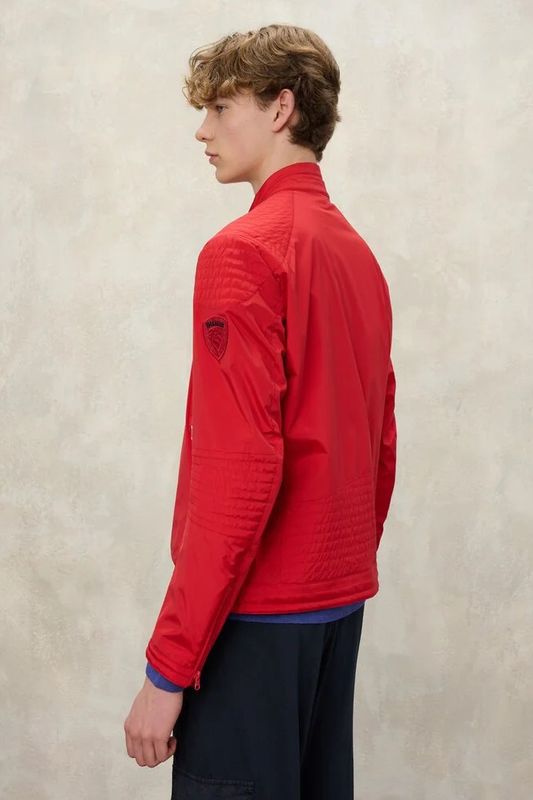 BLAUER BIKERJACKE THAYER