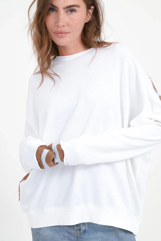 LOVE JOY VICTORY SWEATER MOA