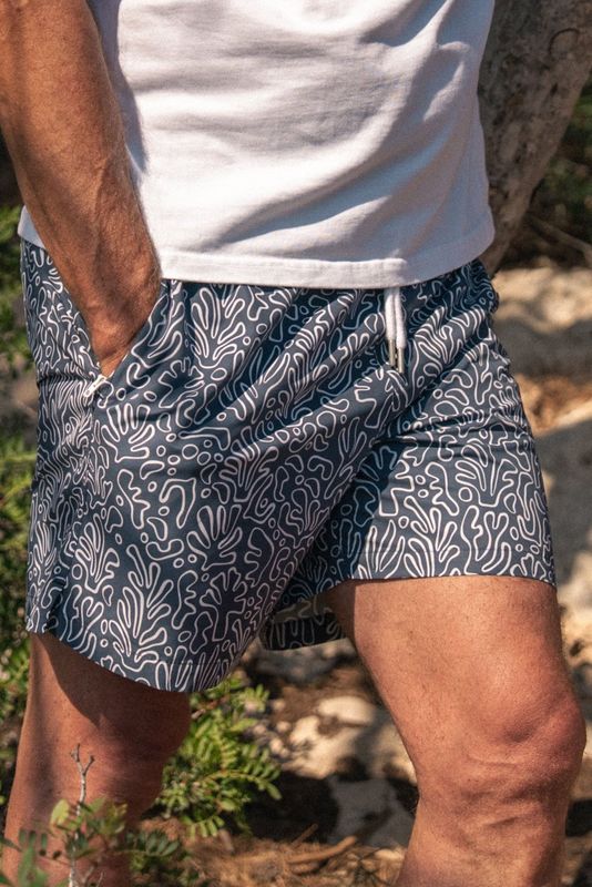 PERPET BADESHORTS CORAL MARINO