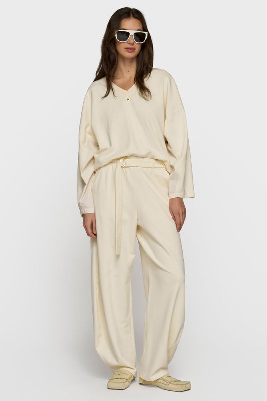 10 DAYS PANTS BANANA FLEECE