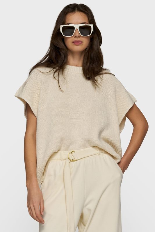 10 DAYS COTTON KNIT TOP