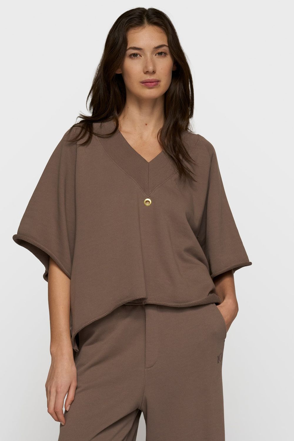 10 DAYS KURZARM-SWEATER