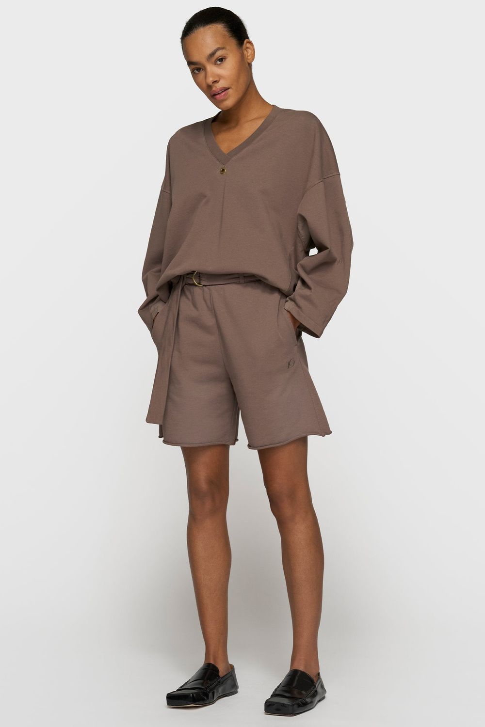 10 DAYS BELTED SHORTS