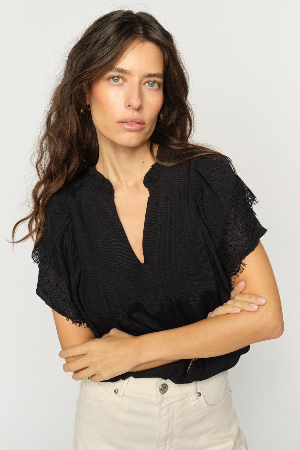 MOS MOSH BLUSE MMWEA FLOWISH