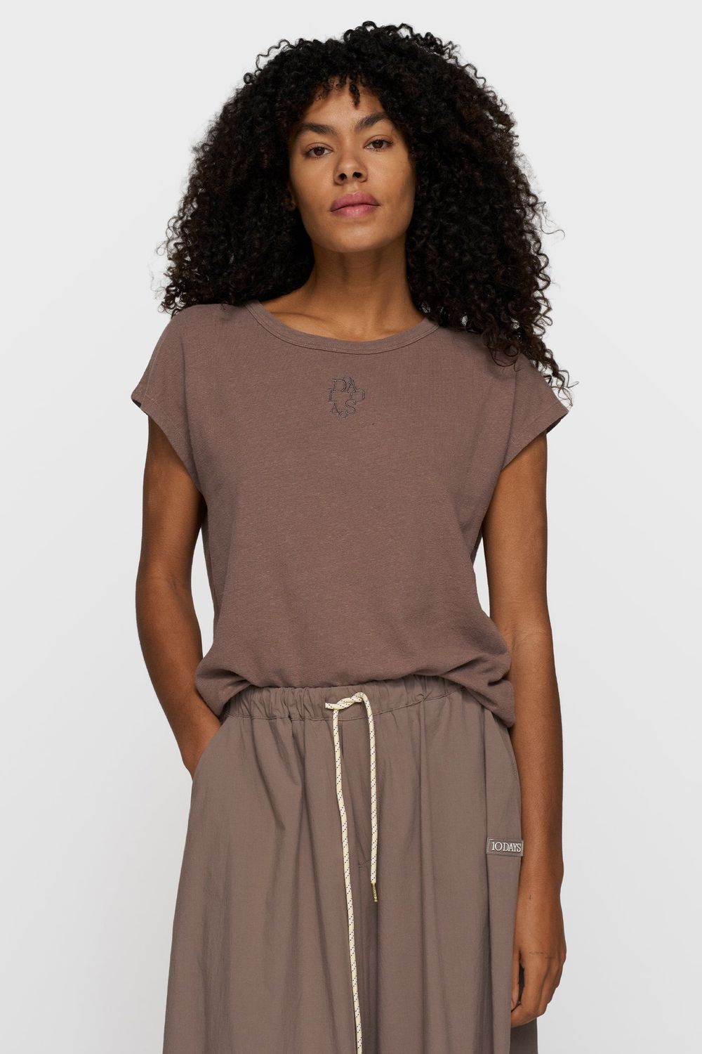 10 DAYS COTTON LINEN SHIRT