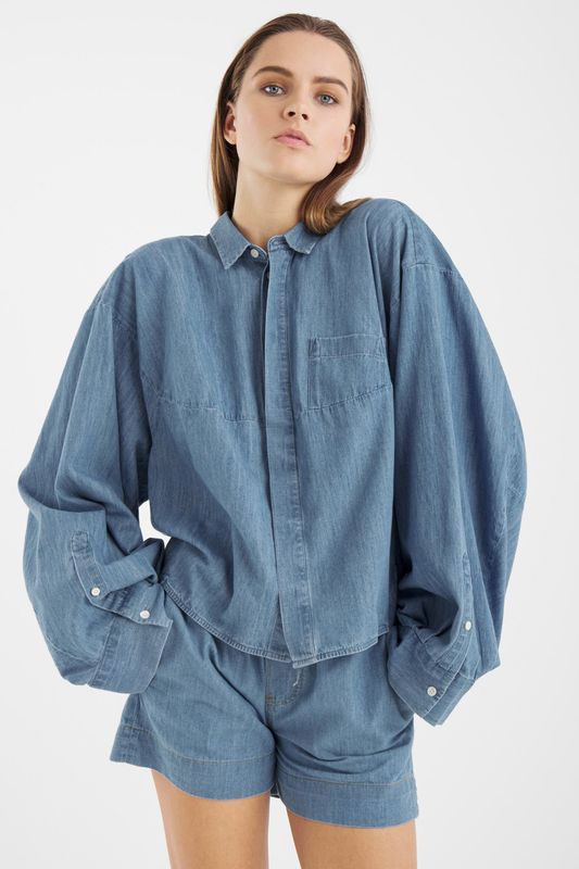 SOSUE JEANSBLUSE BOMBER