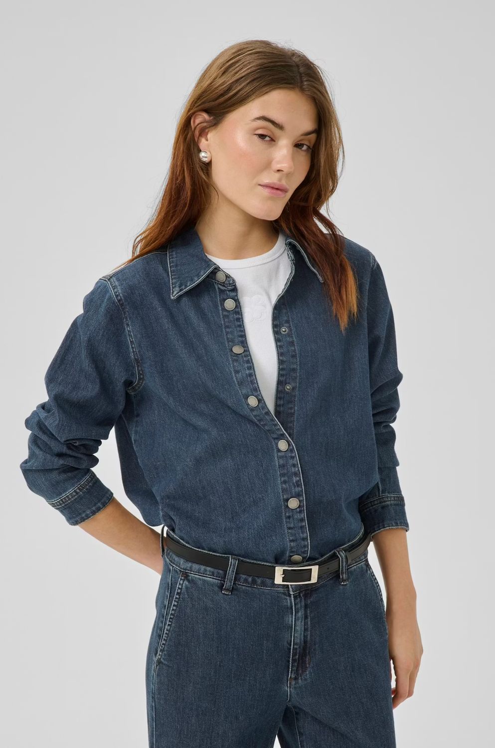 MY ESSENTIAL WARDROBE JEANSHEMD MWLINN