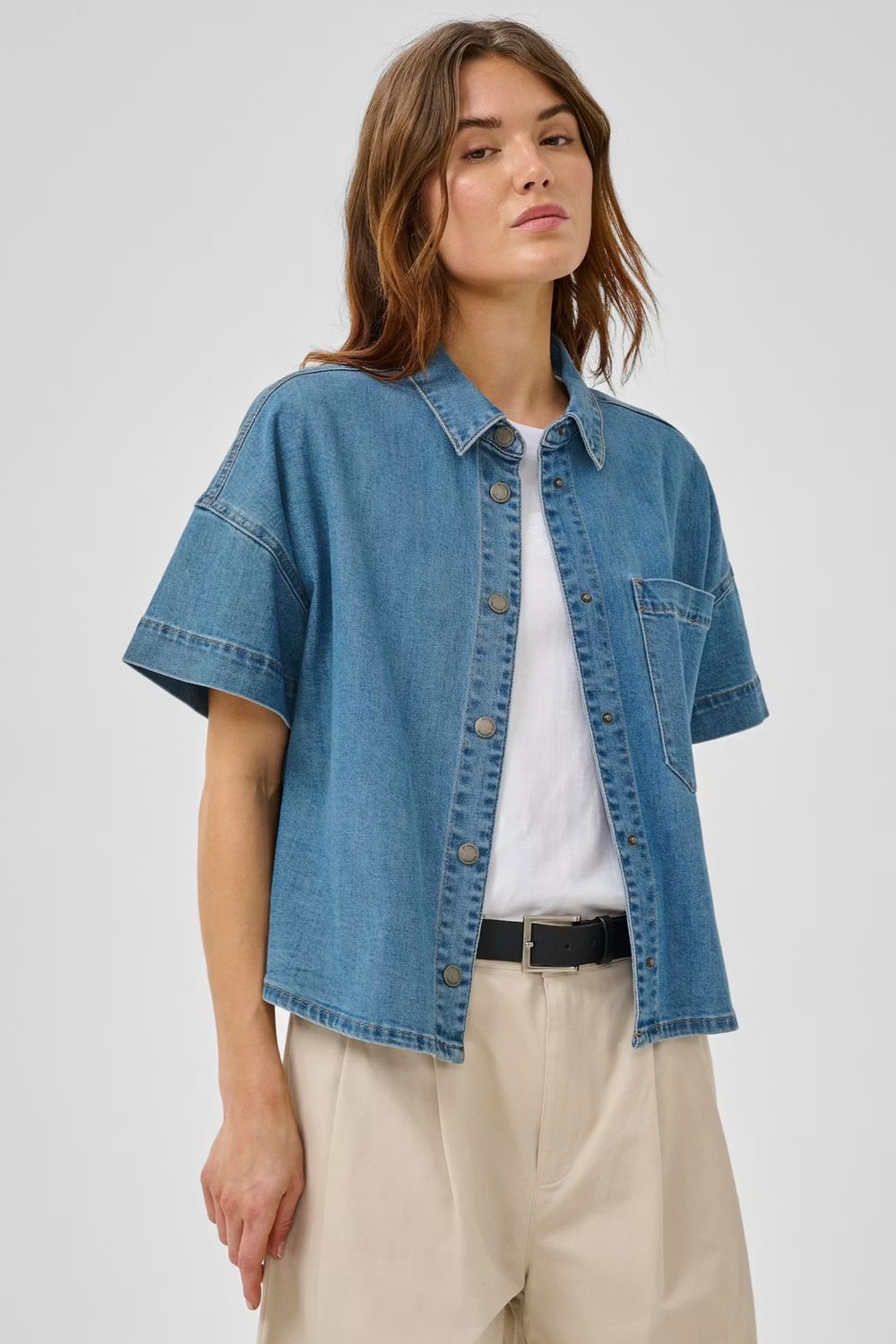 MY ESSENTIAL WARDROBE JEANSHEMD MWLINN