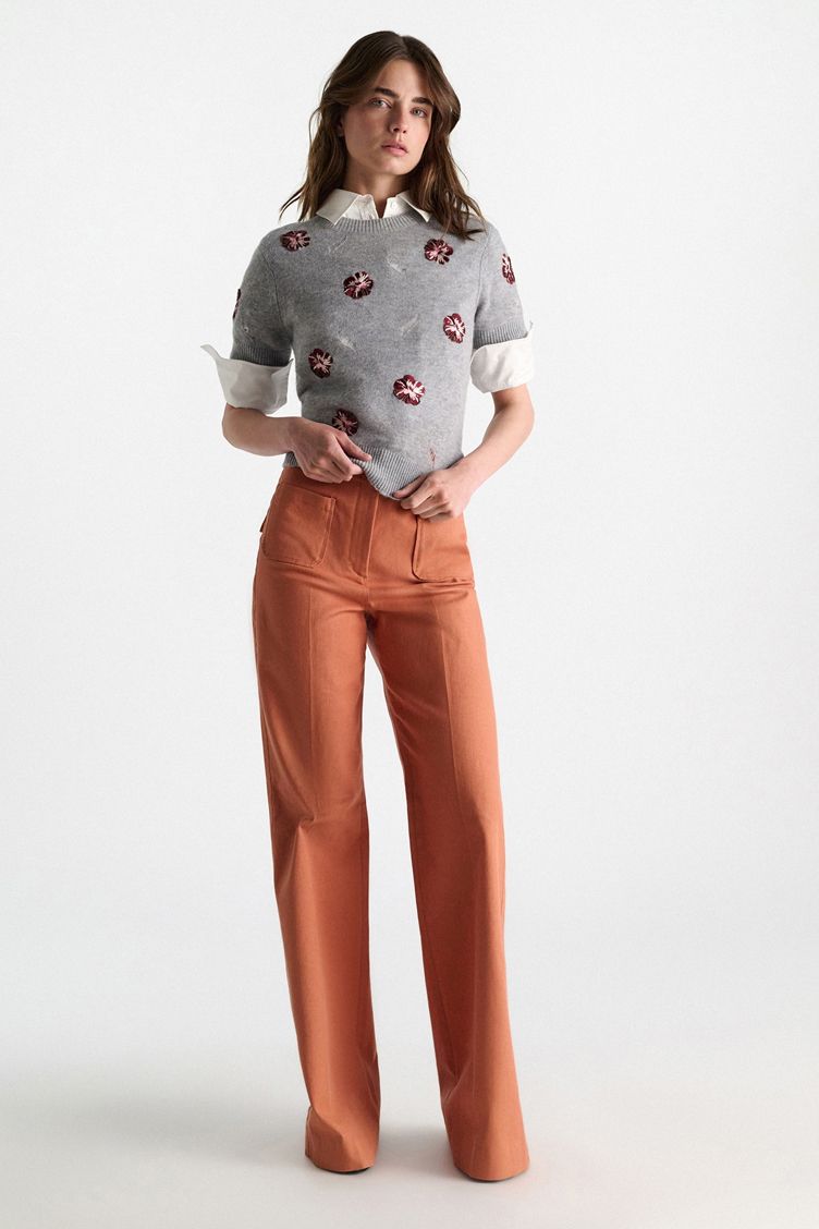 DOROTHEE SCHUMACHER PULLOVER BLOOMING STATEMENTS