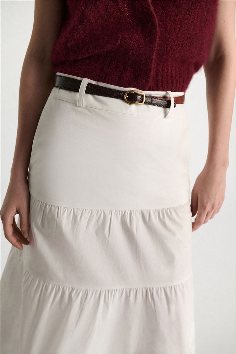 DOROTHEE SCHUMACHER SKINNY BELT CRACKLE SHINE