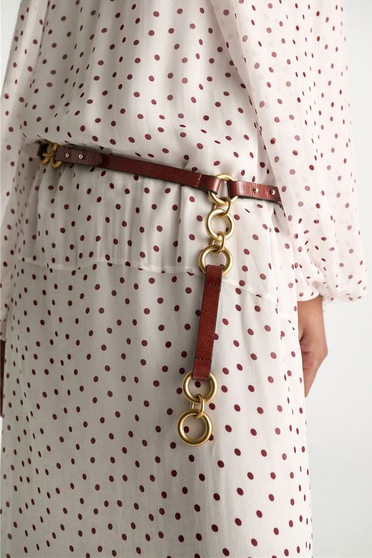 DOROTHEE SCHUMACHER CHAIN BELT CRACKLE SHINE