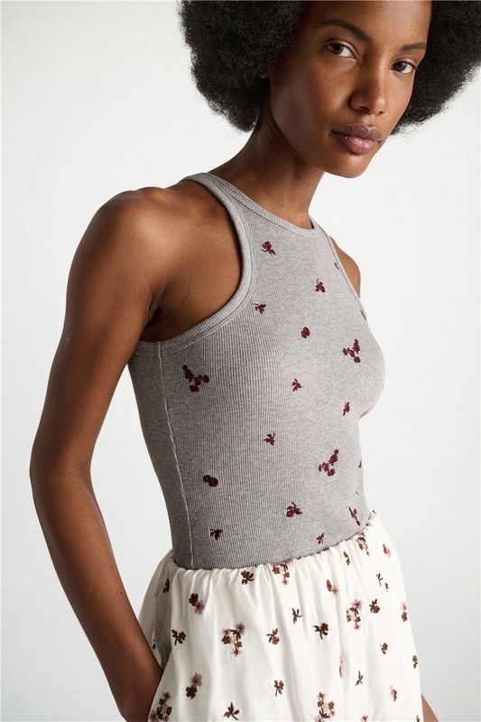 DOROTHEE SCHUMACHER TOP RIBBED SEDUCTION