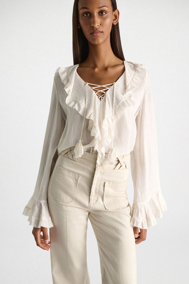 DOROTHEE SCHUMACHER BLUSE SOFT STRIPES