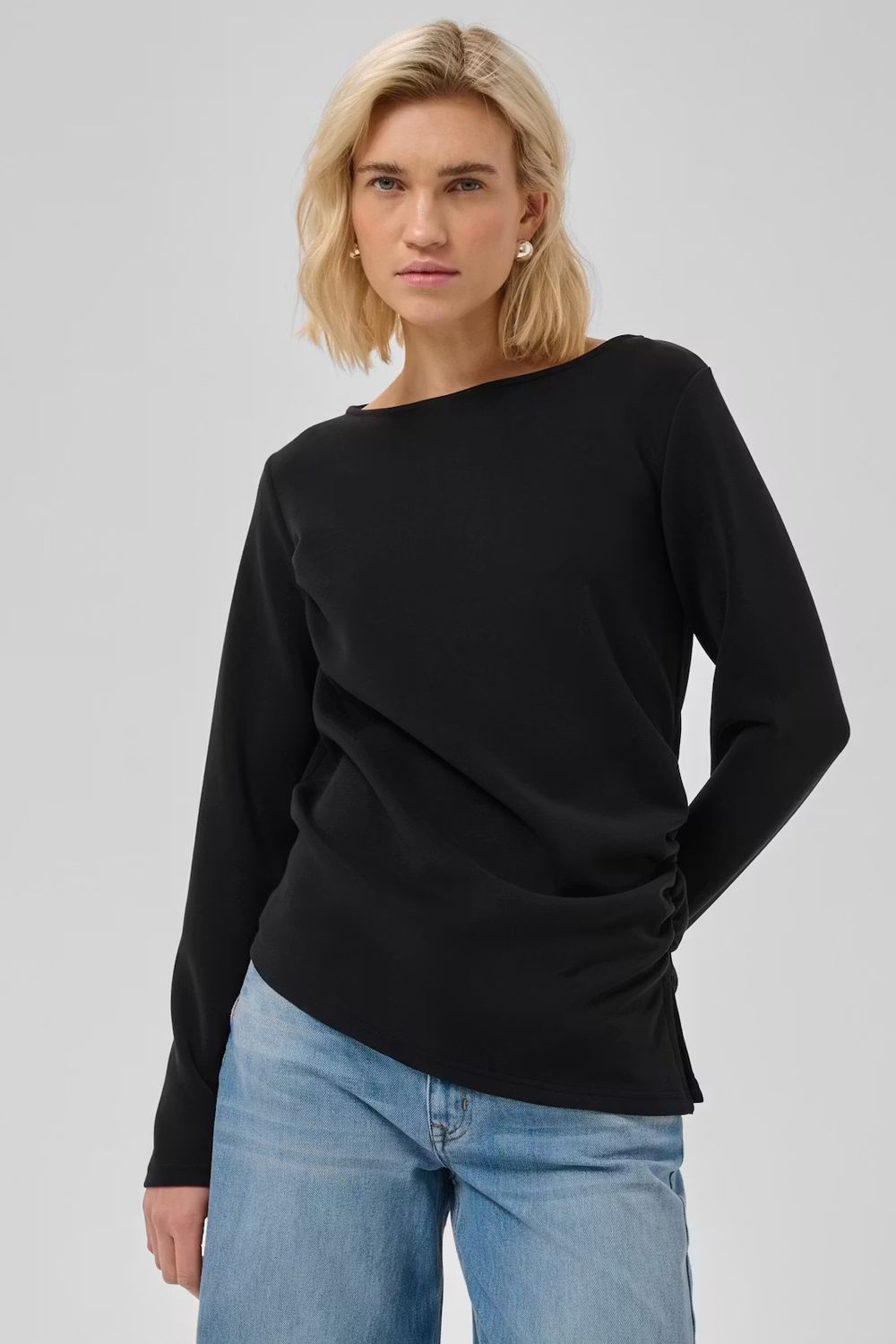 MY ESSENTIAL WARDROBE LS-SHIRT MWHELLE