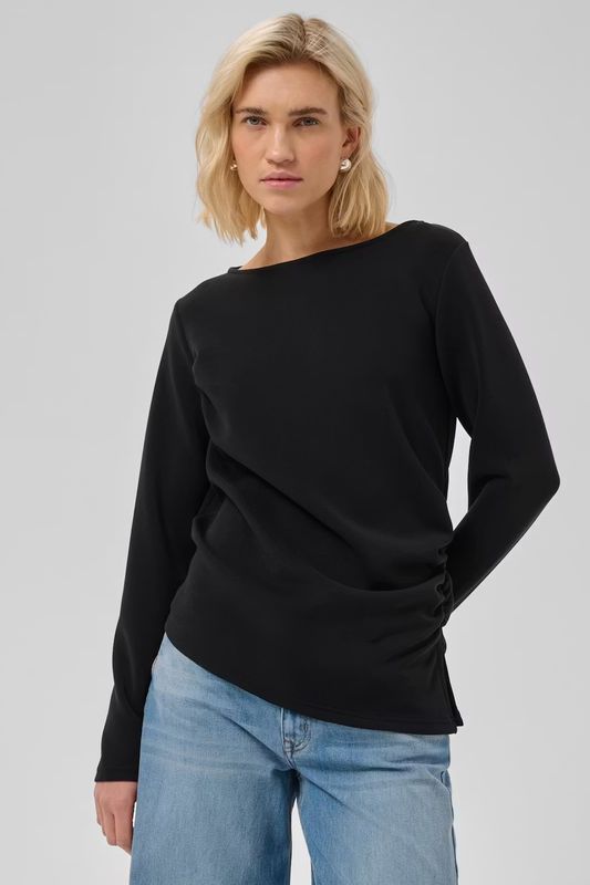 MY ESSENTIAL WARDROBE LS-SHIRT MWHELLE