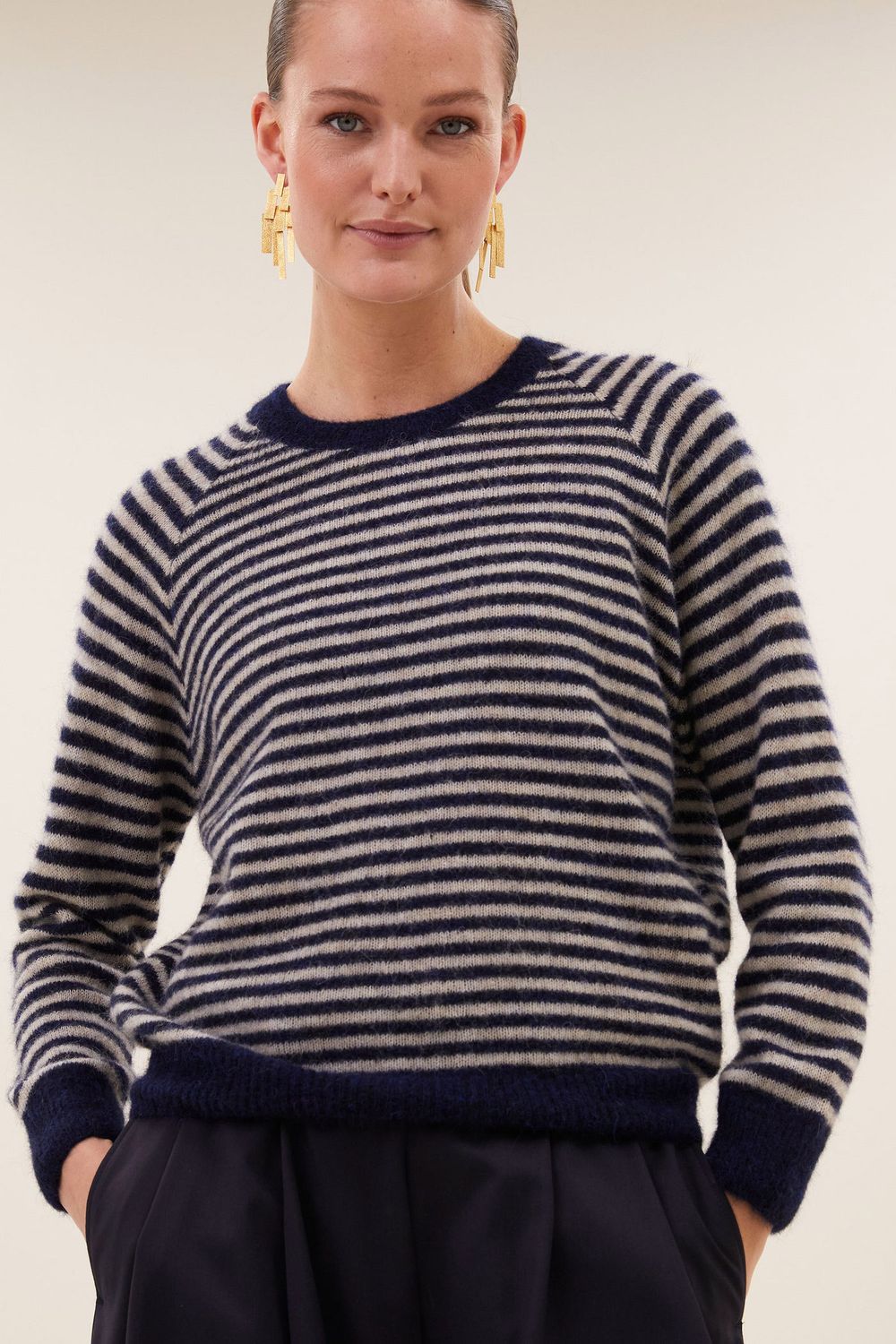 BY-BAR PULLOVER SALLY STRIPE