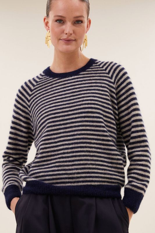 BY-BAR PULLOVER SALLY STRIPE