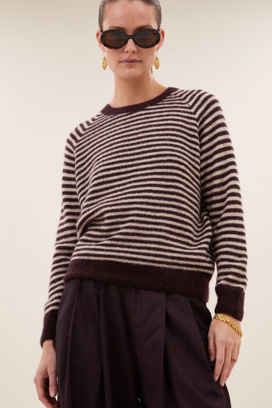 BY-BAR PULLOVER SALLY STRIPE