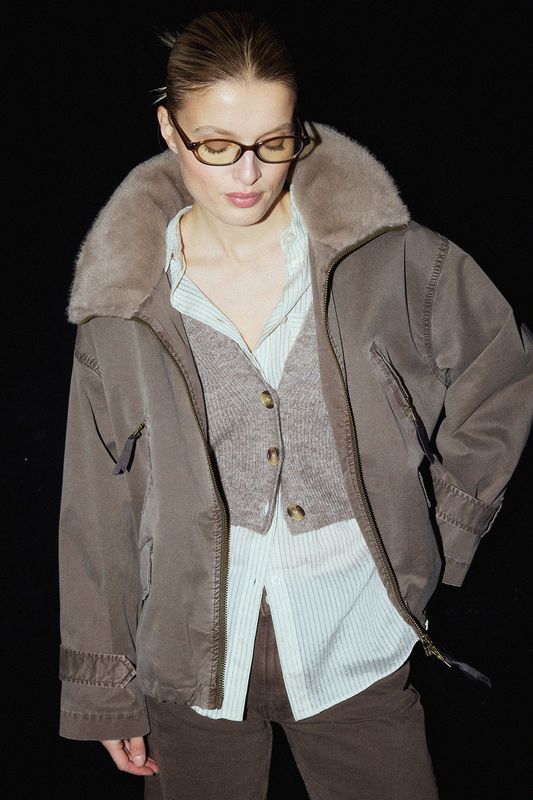 BLONDE NO.8 KURZPARKA TYRA