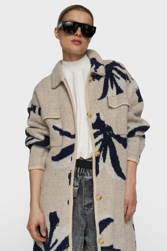 10 DAYS LONG-CARDIGAN FLOWER