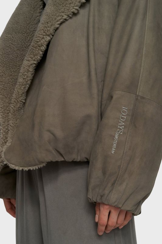 10 DAYS LEDERJACKE
