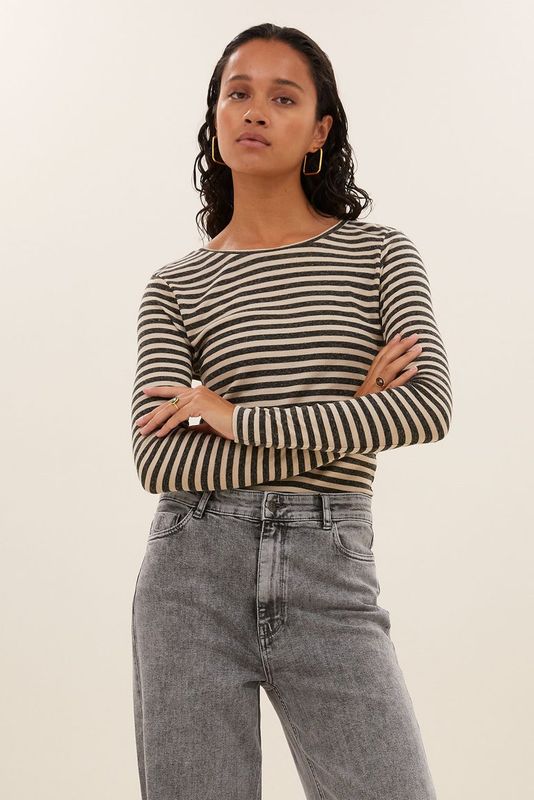 BY-BAR LONGSLEEVE BASIC STRIPE
