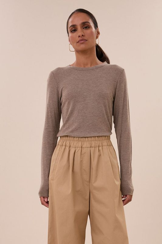BY-BAR LONGSLEEVE-SHIRT MOKY