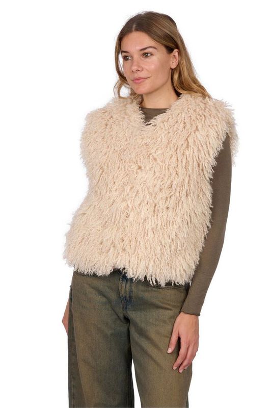 OAKWOOD FAKEFUR-WESTE BETH