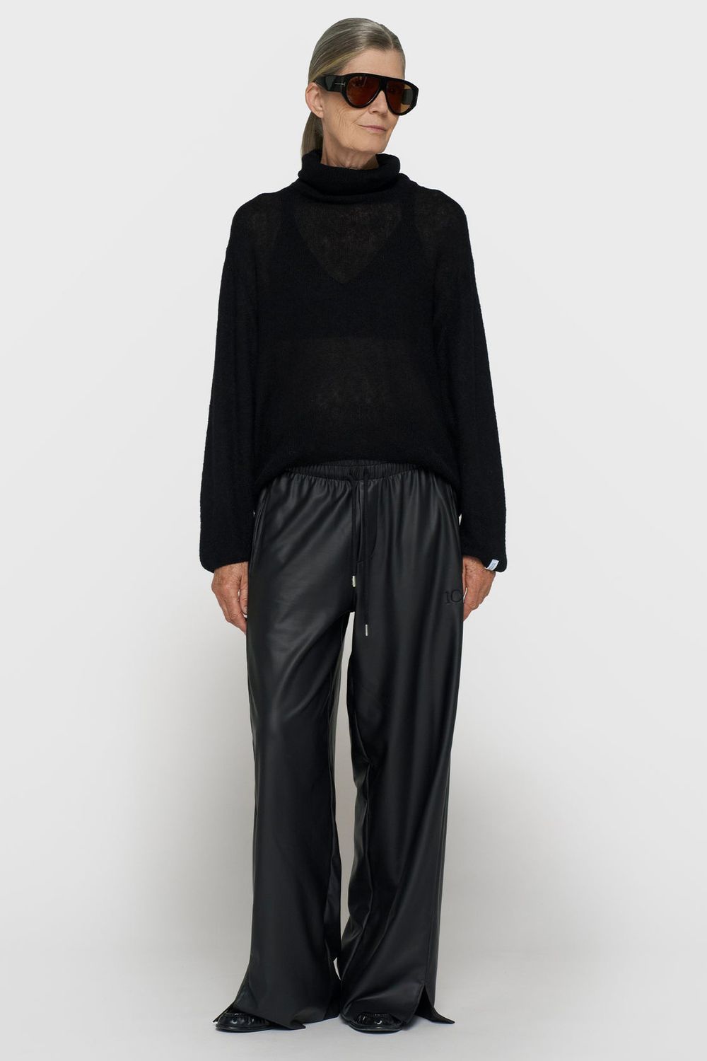 10 DAYS CHIQUE WIDE PU-PANTS