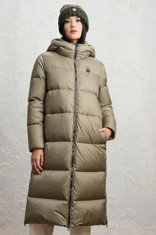BLAUER DAUNENMANTEL CELIA