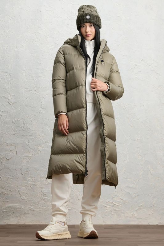 BLAUER DAUNENMANTEL CELIA