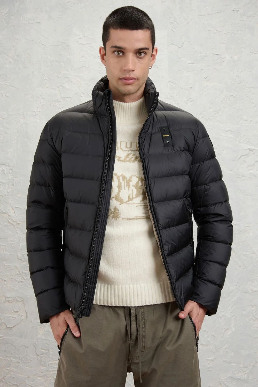 BLAUER DAUNENJACKE AUSTIN
