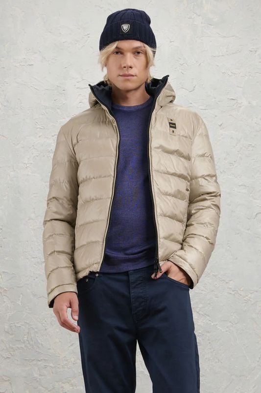 BLAUER WENDE-DAUNENJACKE BALLARD