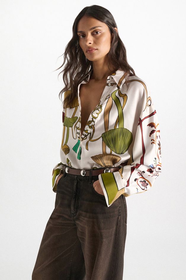 DOROTHEE SCHUMACHER BLUSE COSMIC FUNGHI