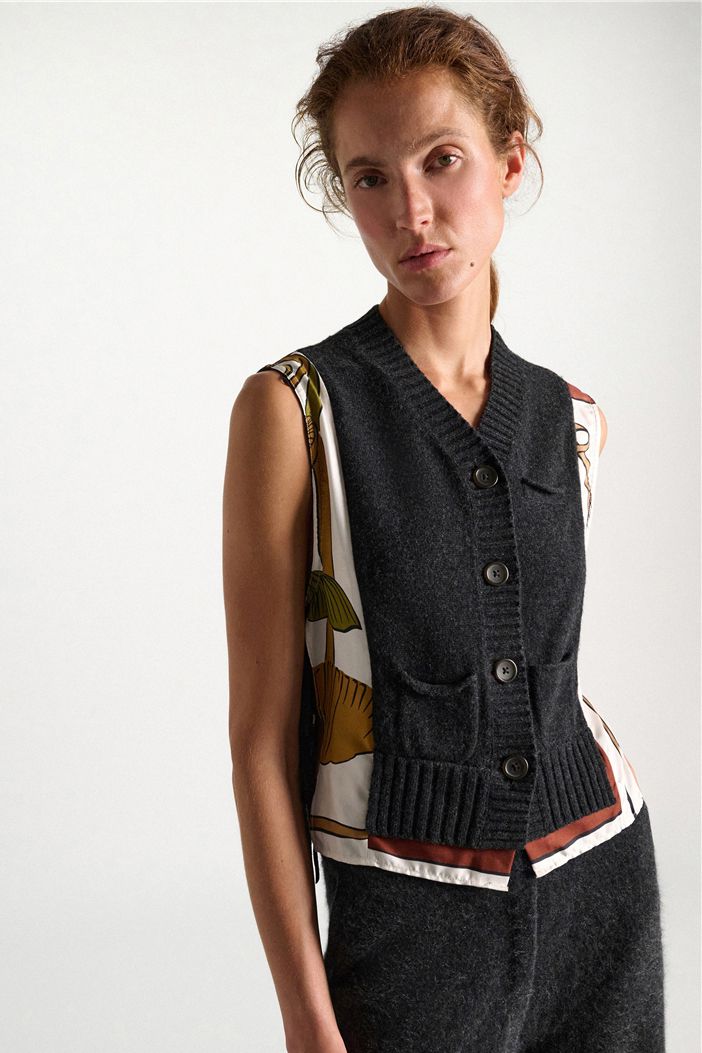 DOROTHEE SCHUMACHER GILET FOULARD STATEMENTS